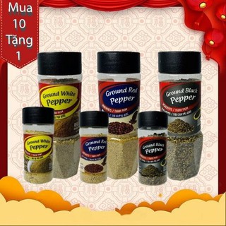 Tiêu Bột Xay Nhuyễn Các Loại (Đỏ/Đen/Sọ) hũ 90g/120g - Đặc Sản Phú Quốc