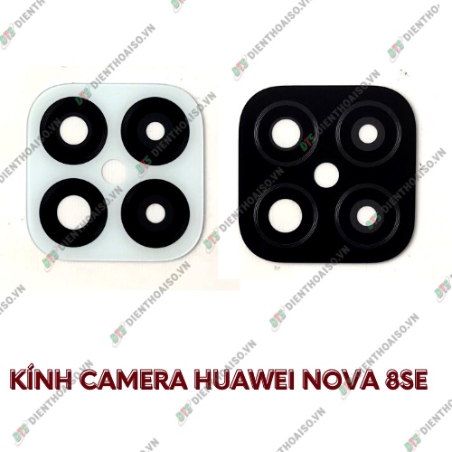 Mặt kính camera huawei nova 8se có sẵn keo dán