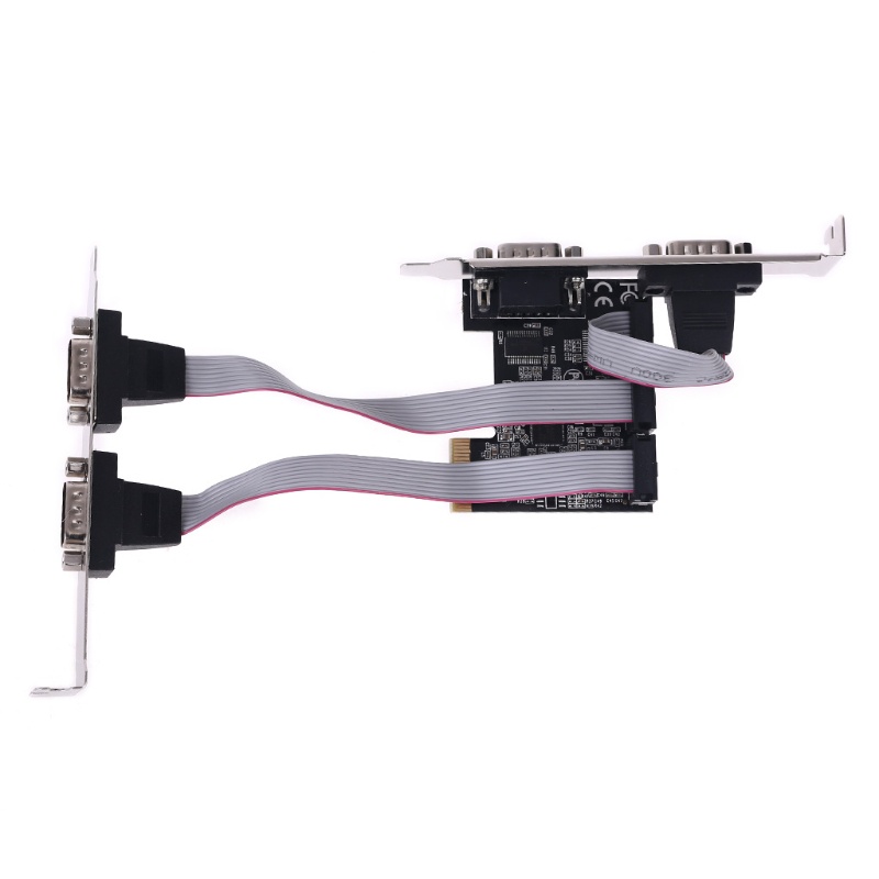 Bộ chuyển đổi card mở rộng PCIe 4 cổng Wond 99100 RS232 DB9 COM TXB077