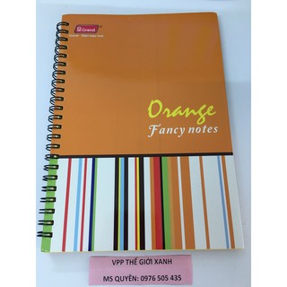 SỔ LÒ XO A5 FANCY 160 TRANG (8831)