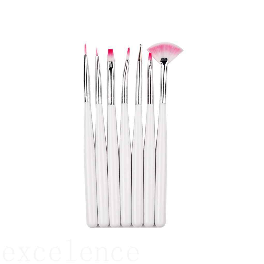 Bộ 7 cây cọ vẽ trang trí họa tiết móng tay gel UV