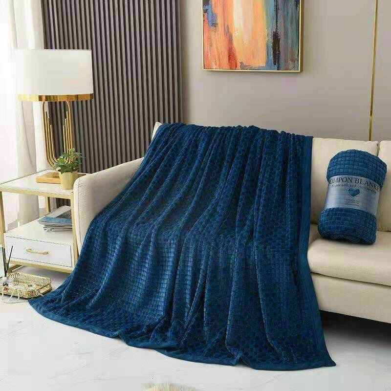 Chăn lông thỏ Blanket thu đông chính hãng - Nhập Nhật cao cấp - 2m3x2m