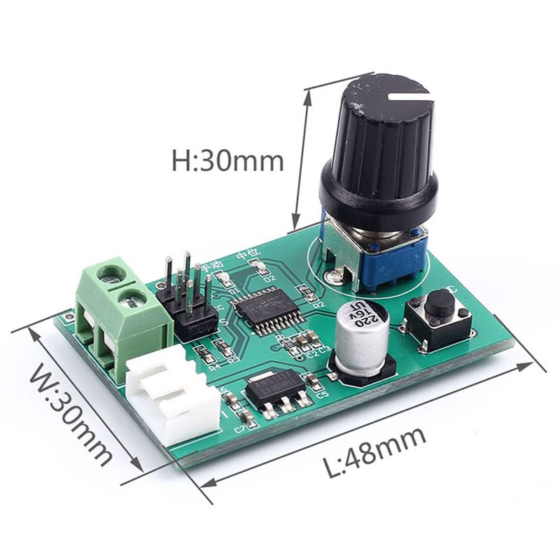 Trình gỡ lỗi bộ điều khiển mô-đun động cơ servo kép DC 5-9V cho mô-đun điều khiển động cơ Robot SG90 / MG995 / MG996