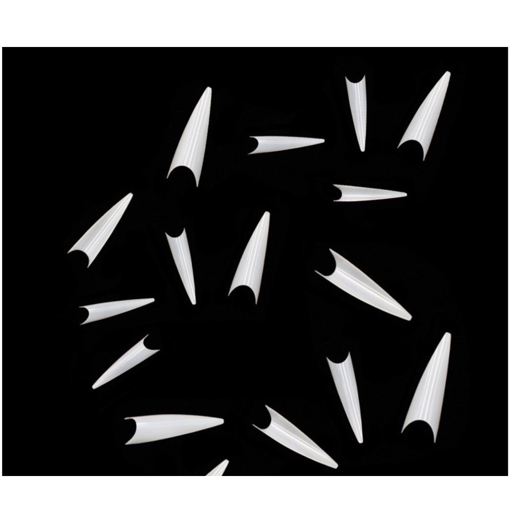 Túi Móng Nối ( Móng Tip ) Form Nhọn Dài Hàn Quốc 500 Móng