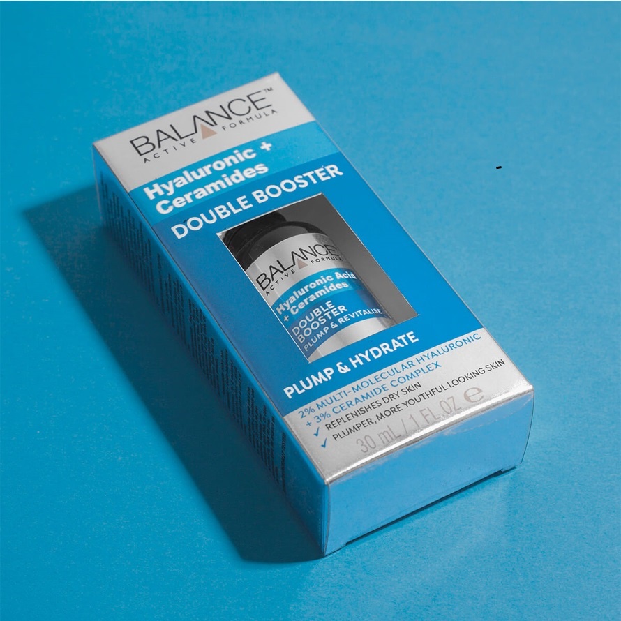 Balance Booster 2% Hyaluronic Acid + 3% Ceramides Double - Serum Cấp Nước, Giữ Ẩm, Chống Lão Hóa 30ml