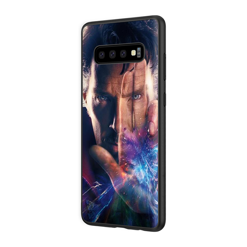 MARVEL Ốp Lưng Silicone In Hình Doctor Strange 64z Cho Samsung A5 2017 A6 A8 Plus A7 A9 2018 Note 8 9