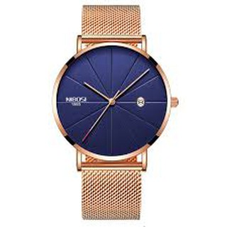 Đồng hồ nam nibosi dây lưới - 40mm