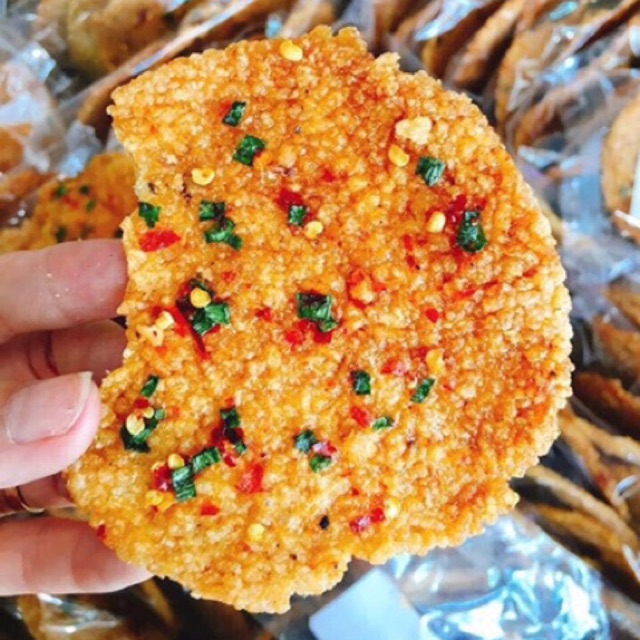 Combo 10 gói Cơm cháy mắm hành loại ngon| KingFood - Thế Giới Đồ Ăn Vặt - Đồ Ăn Vặt Hà Nội