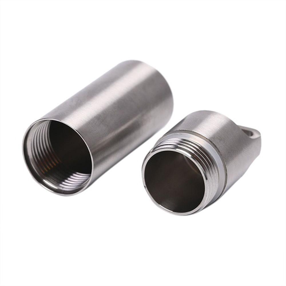 HARRIETT Hộp Đựng Thuốc Viên Chống Thấm Nước Có Nắp Đậy Và Móc Khóa Tiện Lợi