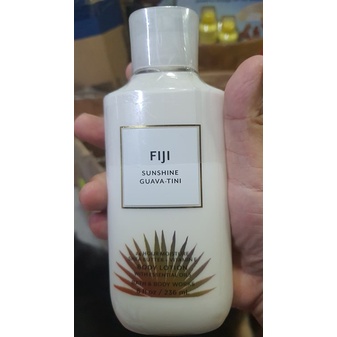 Dưỡng thể dưỡng ẩm toàn thân cao cấp authentic Bath &amp; Body Works Fiji Sunshine Guava-tini 236ml (Mỹ)