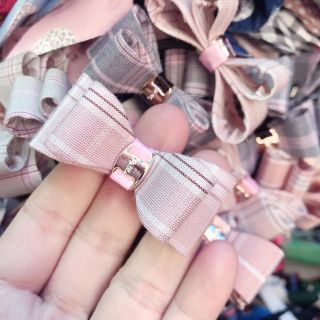 Cột tóc buộc tóc nơ nhiều màu