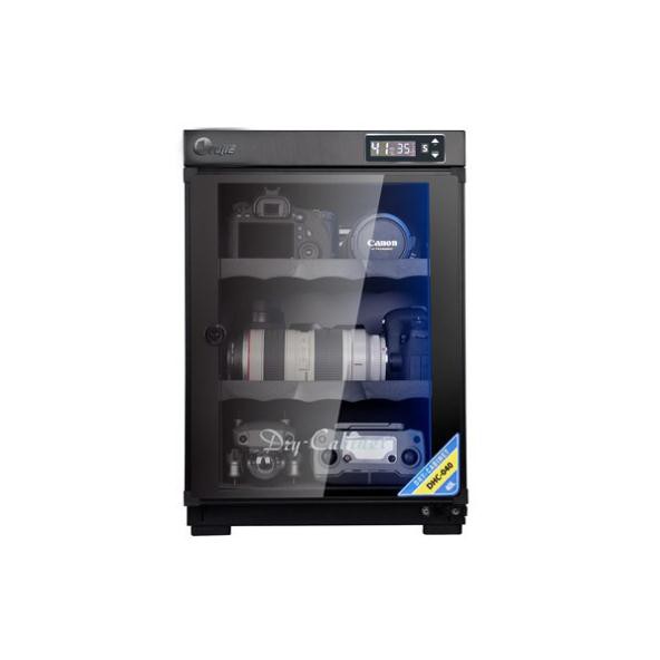 Tủ chống ẩm máy ảnh Fujie 40 lít, Tủ hút ẩm máy ảnh 40l ba ngăn chính hãng công nghê Nhật Bản