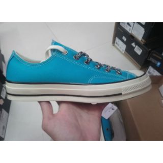 Giày converse 70s xanh vải size 41.5 real new
