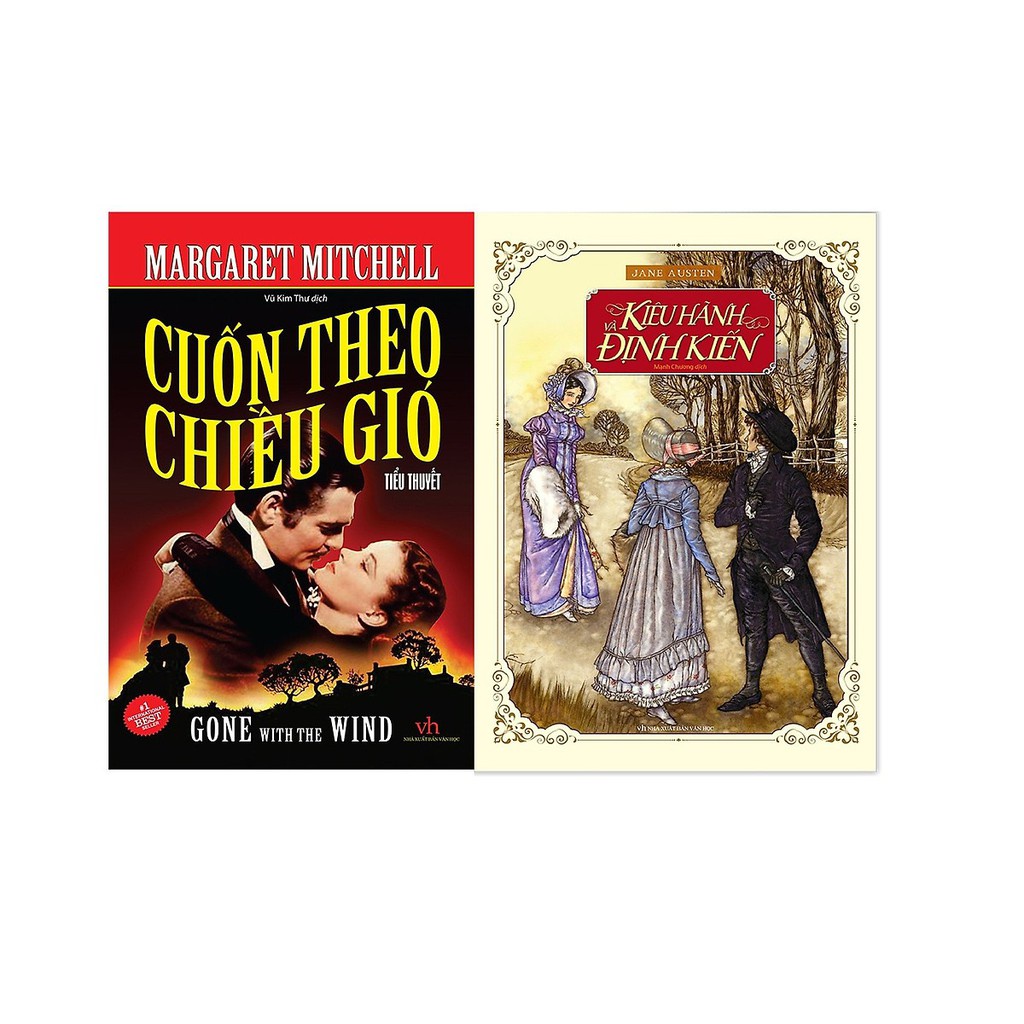 Sách Combo Cuốn Theo Chiều Gió (Tiểu Thuyết) + Kiêu Hãnh Và Định Kiến (bìa mềm)