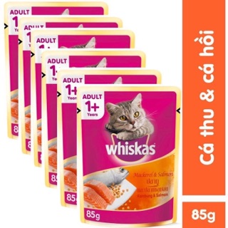 Pate dành cho mèo Whiskas 85gr đủ vị