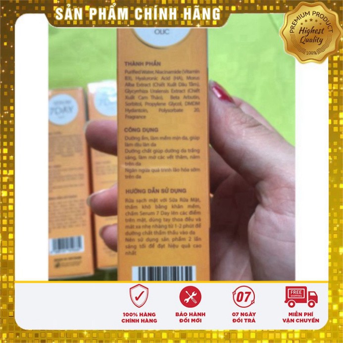 SERUM HUYẾT THANH TRUYỀN TRẮNG 7 DAY OLIC | BigBuy360 - bigbuy360.vn