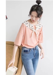 Áo kiểu cột nơ cổ