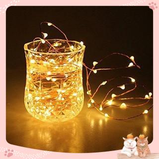 😍BlingBling😍 Dây đèn led đom đóm - Sẵn pin màu vàng nắng Mina_shop