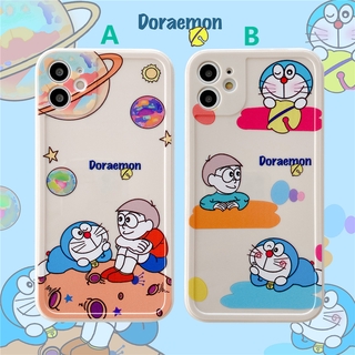 Ốp điện thoại TPU silicon mềm hình Doraemon thời trang cho Plus 7 Plus 8 Plus X Xs Max Xr 11 Pro Max 12 Mini