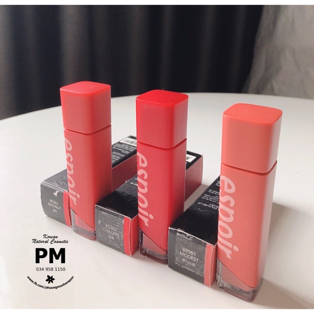 Son Espoir lip fluid velvet - bill mua hàng