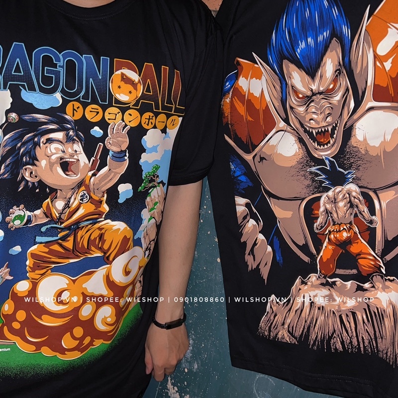ÁO BẢY VIÊN NGỌC RỒNG - DRAGON BALL - SONGOKU - ÁO THUN UNISEX