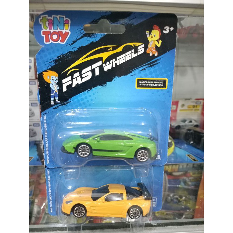 Đồ chơi xe tốc độ FastWheels 3 Inch /TiNi Toy