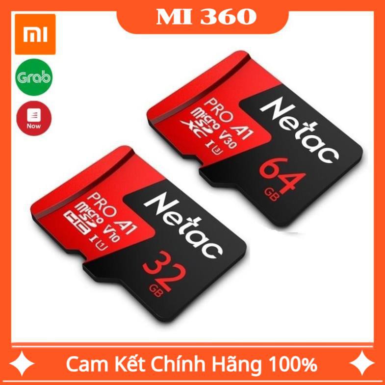 ✅ Chính Hãng✅ Thẻ nhớ microSDXC Netac Pro 32GB U3 4K V30 98MB/s✅  chuyên camera, máy quay và điện thoại | BigBuy360 - bigbuy360.vn