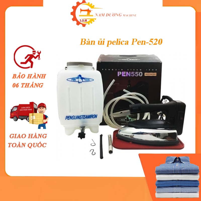 Bàn ủi hơi nước công nghiệp bình treo PELICAN PEN550 - Korea