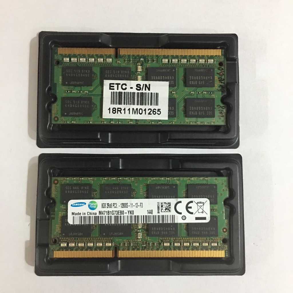 Ram laptop DDR3L 8GB bus 1600 Micron/Crucial/Hynix/Samsung/Kingston PC3L-12800s - LTR3 8GB
