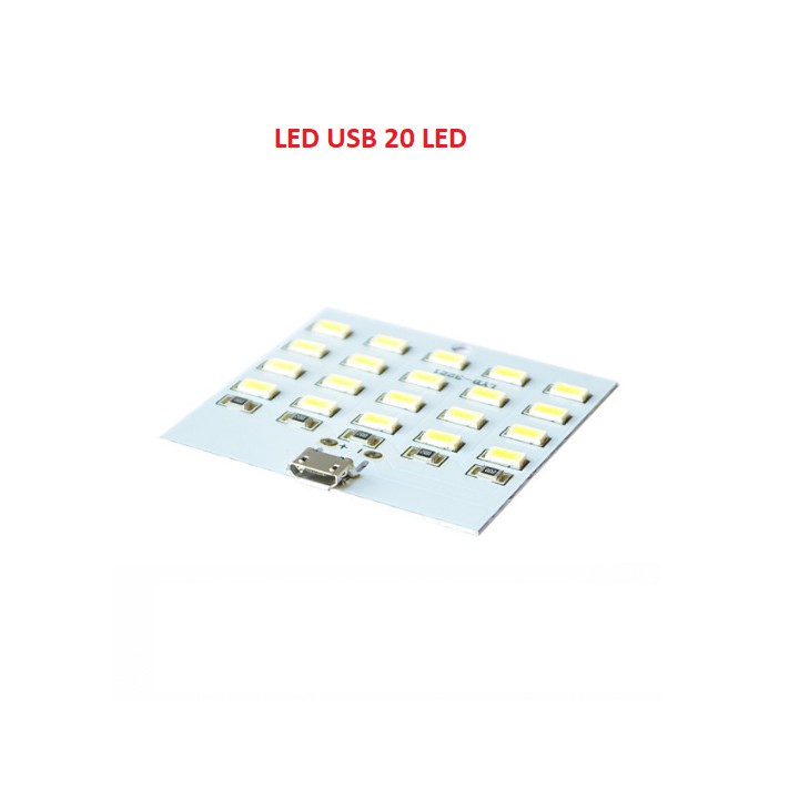 20 LED SIÊU SÁNG USB 5V