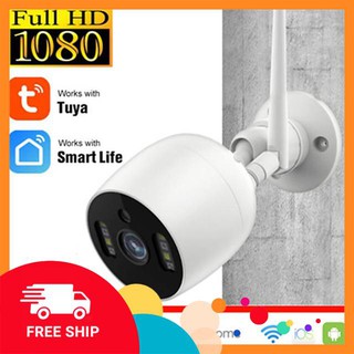 Camera  Wifi An Ninh Tuya Smart Life Outdoor Ngoài Trời Chống Nước Nhận Dạng Khuôn Mặt FULL HD