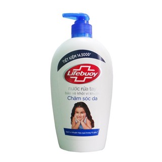 🍀🍀Nước rửa tay Lifebuoy diệt khuẩn chăm sóc da -500g