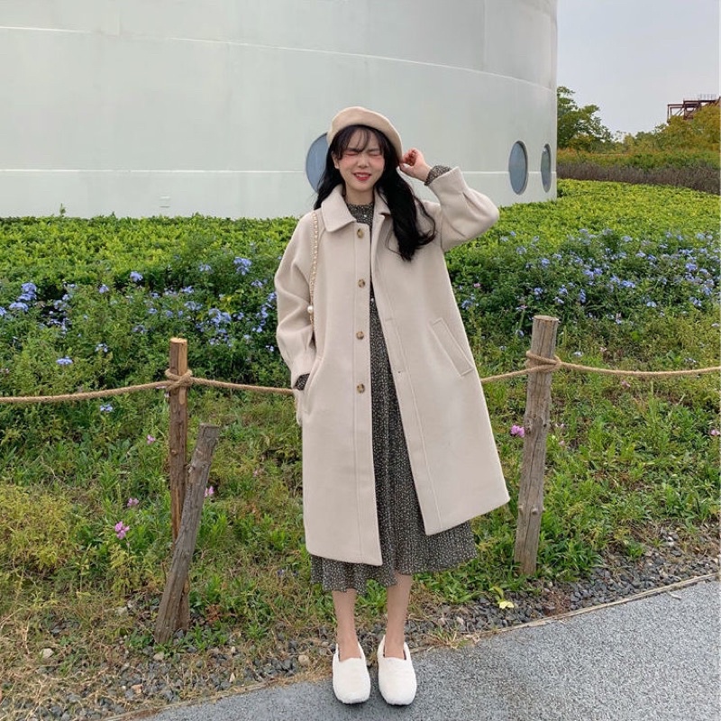 A02 Khoác Dạ Dáng Dài