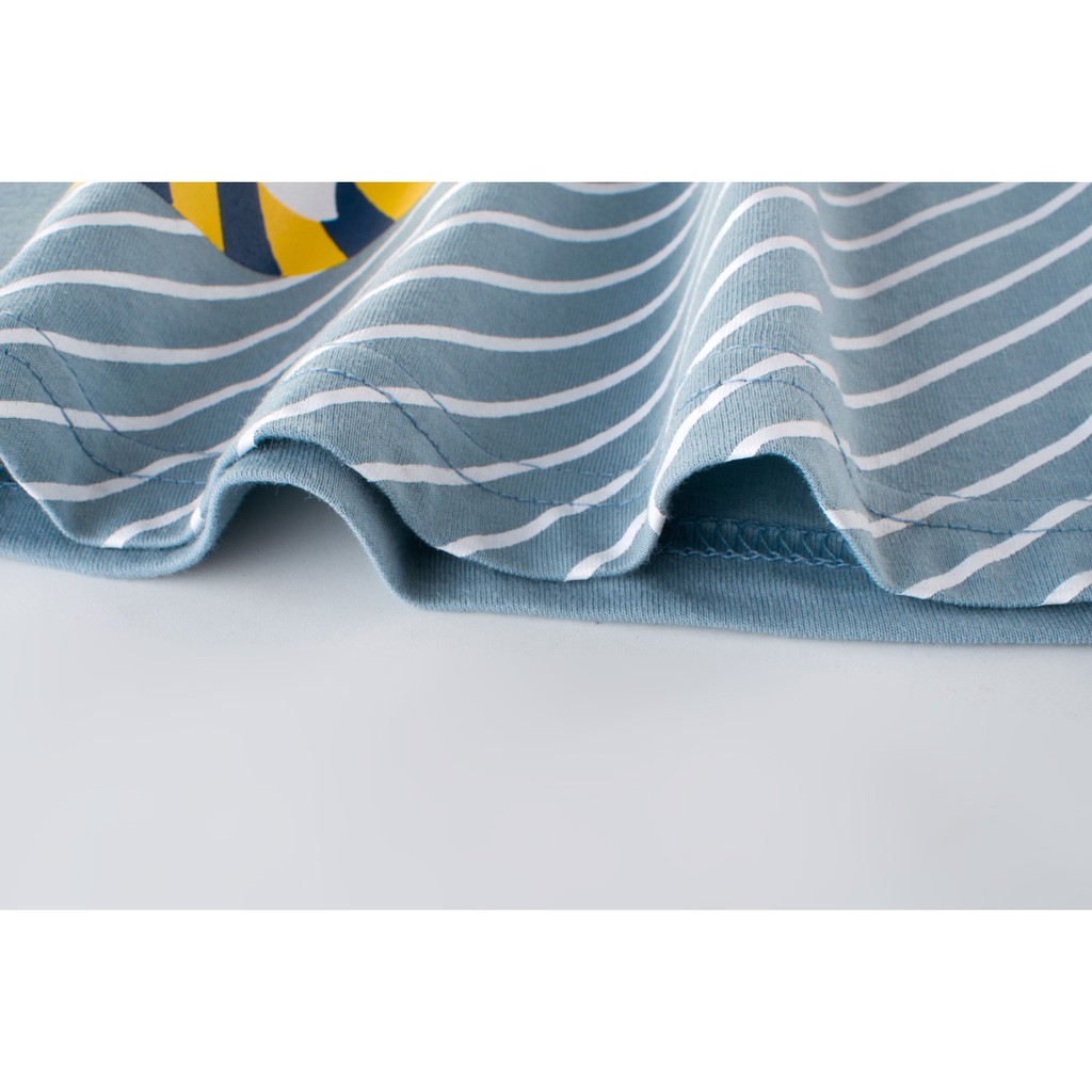 Áo Thun Tay Ngắn In Họa Tiết Hoạt Hình 3D Thời Trang Mùa Hè 2022 Dành Cho Bé Trai Gái 3 Màu