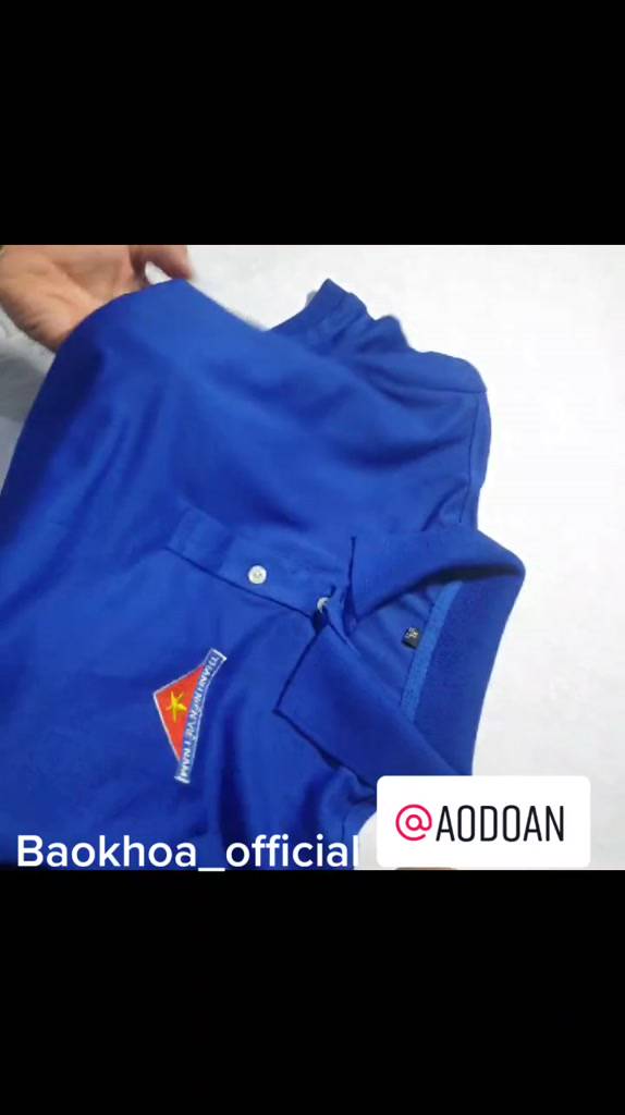 Áo thun đoàn thanh niên, vải cá sấu poly mè cổ bẻ thoáng mát,Logo Thêu  BAOKHOA_OFFICAL Size Nam, Nữ từ S đến 2XL.. | BigBuy360 - bigbuy360.vn