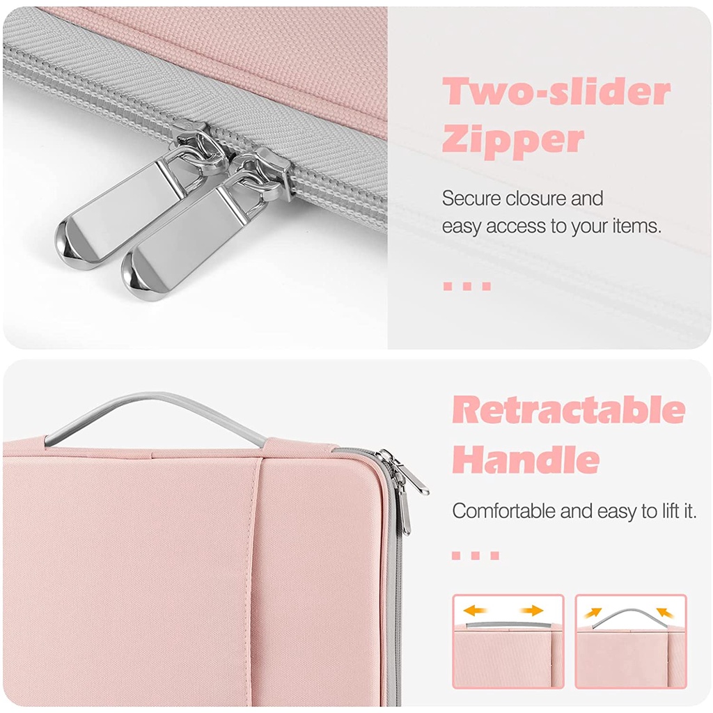 Túi Đựng Máy Tính Bảng Bằng Polyester 9-11 Inch Cho iPad Air 5/4 2022 iPad Pro 11 2021-2018 Galaxy Tab A8 10.5/Tab S8 11&quot; 2022