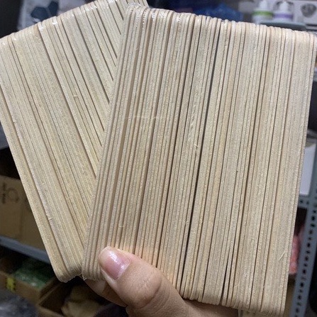 Que Kem Gỗ Làm Nhà Gỗ Handmade, Que Đè Lưỡi 1kg An Toàn Với Môi Trường