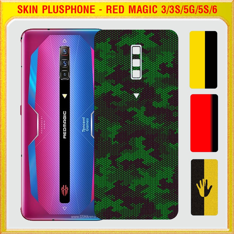 Dán Skin mặt sau cho Nubia Red Magic 3, 3s, 5G, 5S, 6, 6 Pro, Mars