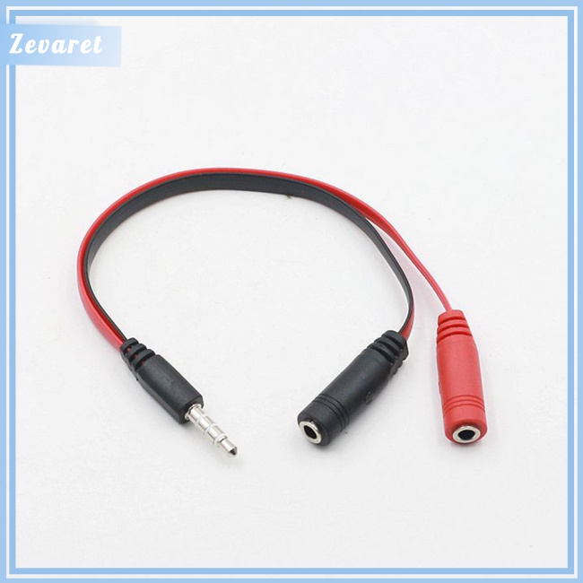 Dây Cáp Tách Âm Thanh 2 Trong 1 3.5mm Cho Điện Thoại Android