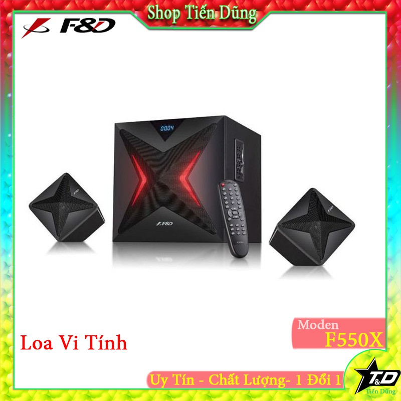 Loa vi tính Fenda F550 chính hãng - Loa bluetooth hỗ trợ USB thẻ nhớ TF đài FM