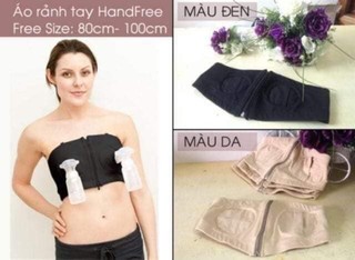 Máy hút sữa và áo rảnh tay