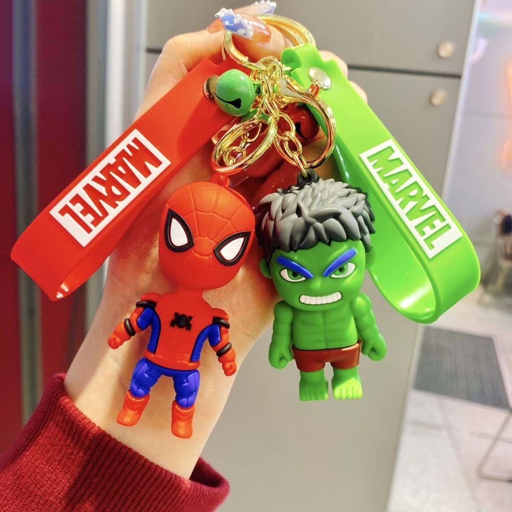 Móc Khóa Hình Các Siêu Anh Hùng Marvel Avengers Dễ Thương