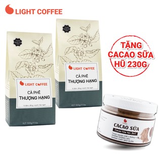 Cà phê bột Thượng Hạng Light Coffee 500g combo 2 gói