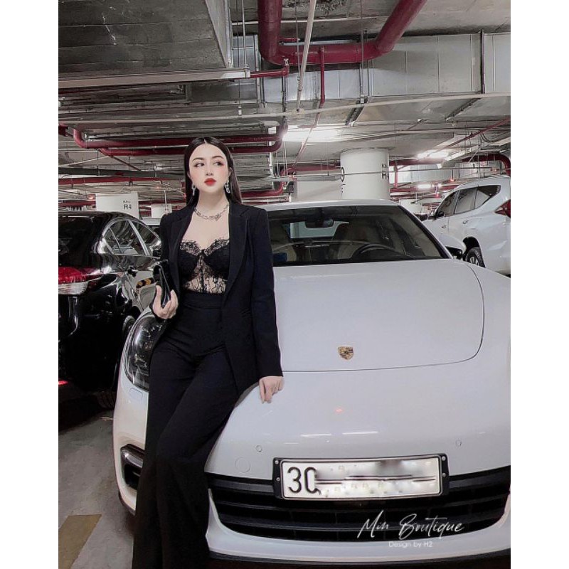 Set vest 3 món bodysuit