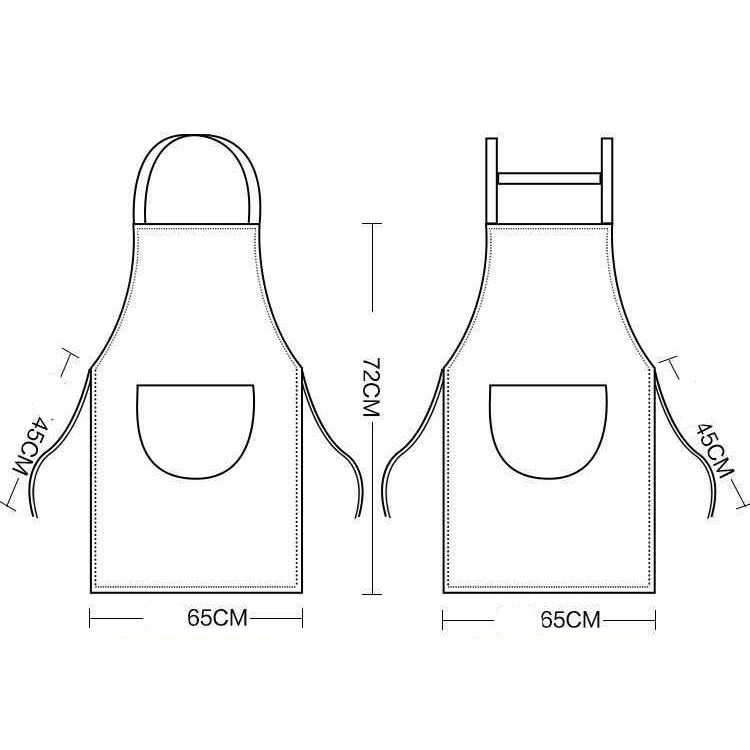 Tạp Dề Cooking Có Túi Đựng Và Chỗ Lau Tay - Dumi Shop