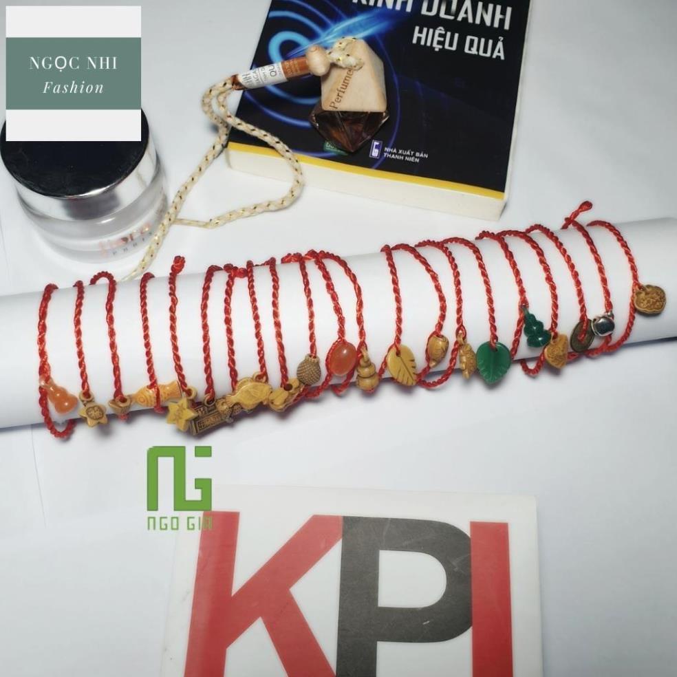 Vòng tay dây chỉ đỏ  Sale 1K mang lại ý nghĩa may mắn, Bình an nét văn hoá Phương Đông - Giao ngẫu nhiên