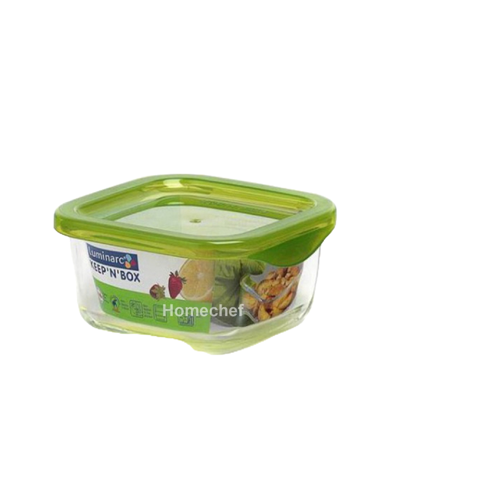 Hộp thủy tinh Luminarc - Keep N hình vuông 360ml - G3250/G6037