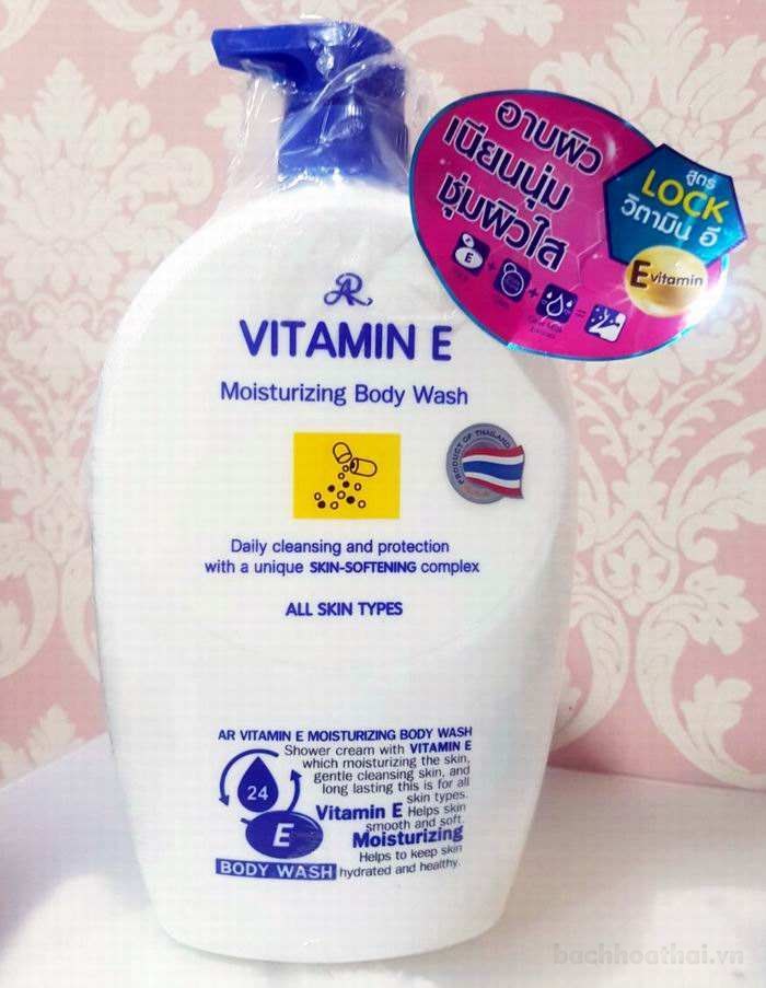 Sữa tắm dưỡng da vıtamın E Moisturizing Body Wash Thái Lan