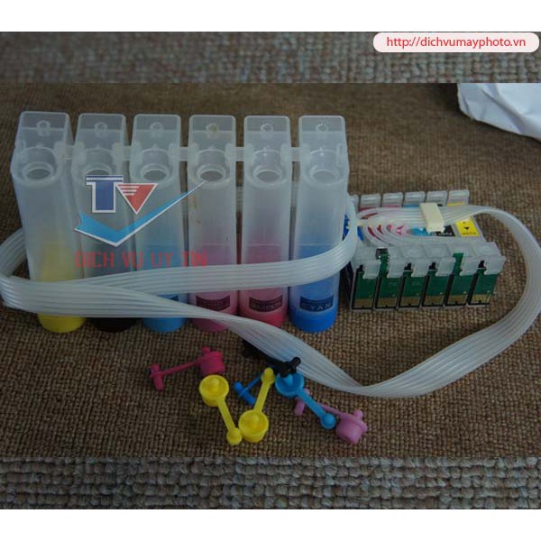 Dẫn mực ngoài máy in phun màu EPSON T60 1390 T50