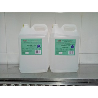 Nước cất 2 lần 10 lít